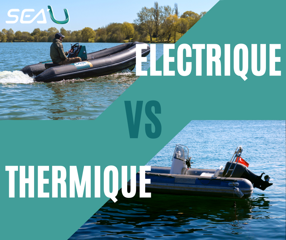 bateau moteur thermique électrique sea'u experience