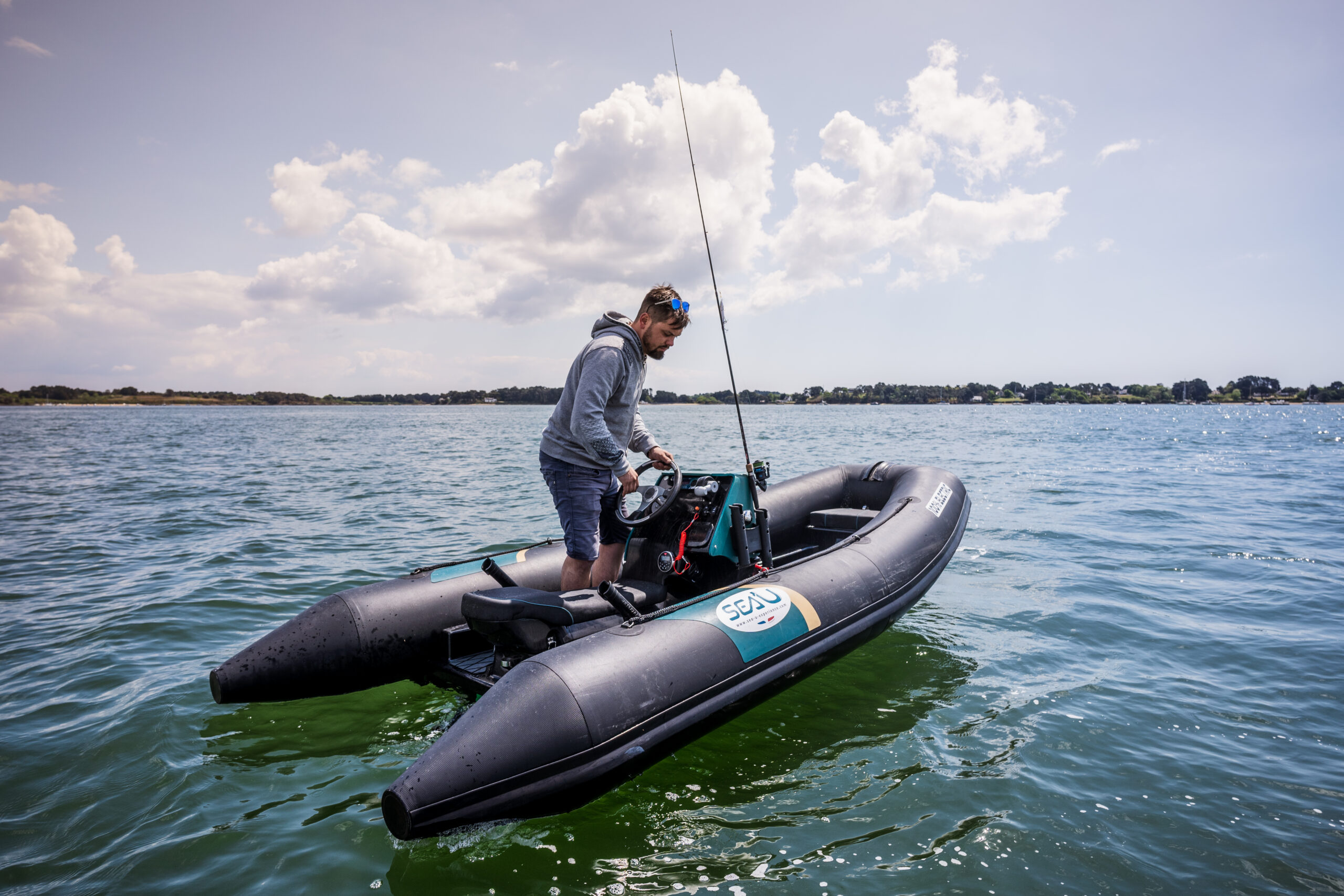 peche de loisirs sea'u experience bateau electrique