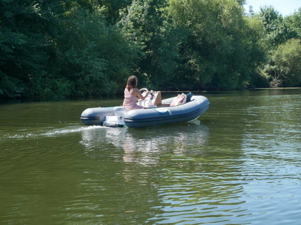 Propulsion electrique seau experience