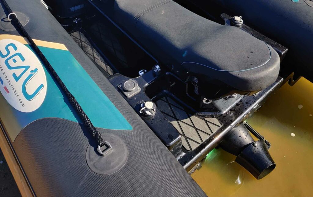 Propulseur électrique du Jetboat 300 de Sea'U Experience.