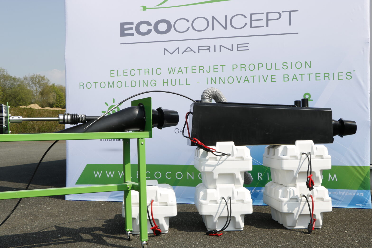 Entretien batterie électrique par Sea'U Experience et Eco Concept Marine.