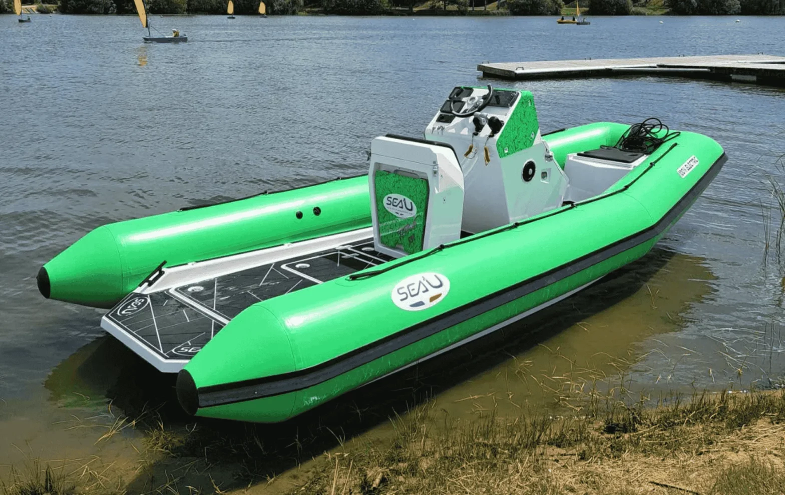 Sortie en famille avec le bateau Jetboat 530 de Sea’U Experience